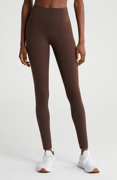 brown leggings for women