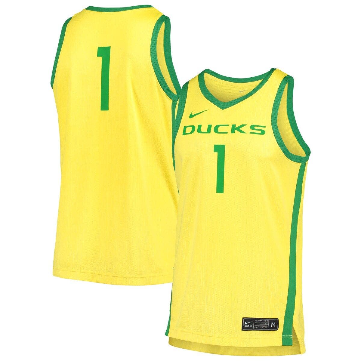 nike oregon basketball jersey