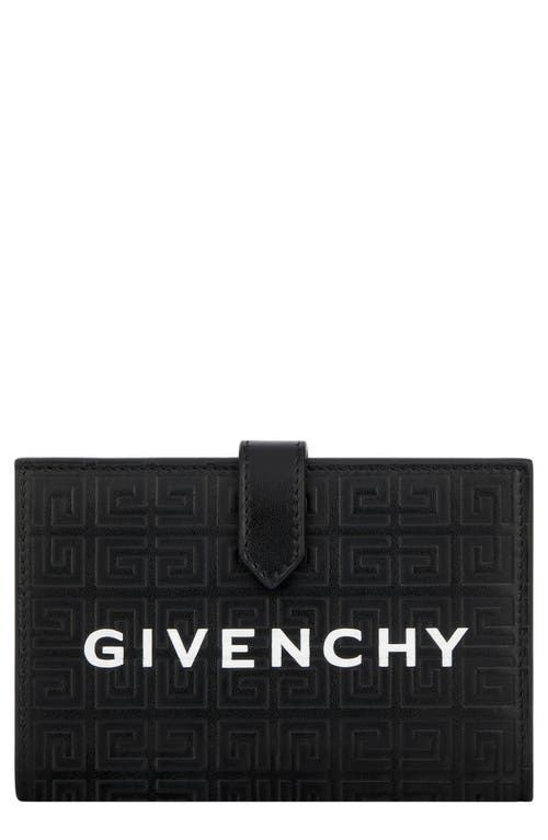 Givenchy Medium G-Essentials Leather Bifold Wallet in Black at Nordstrom