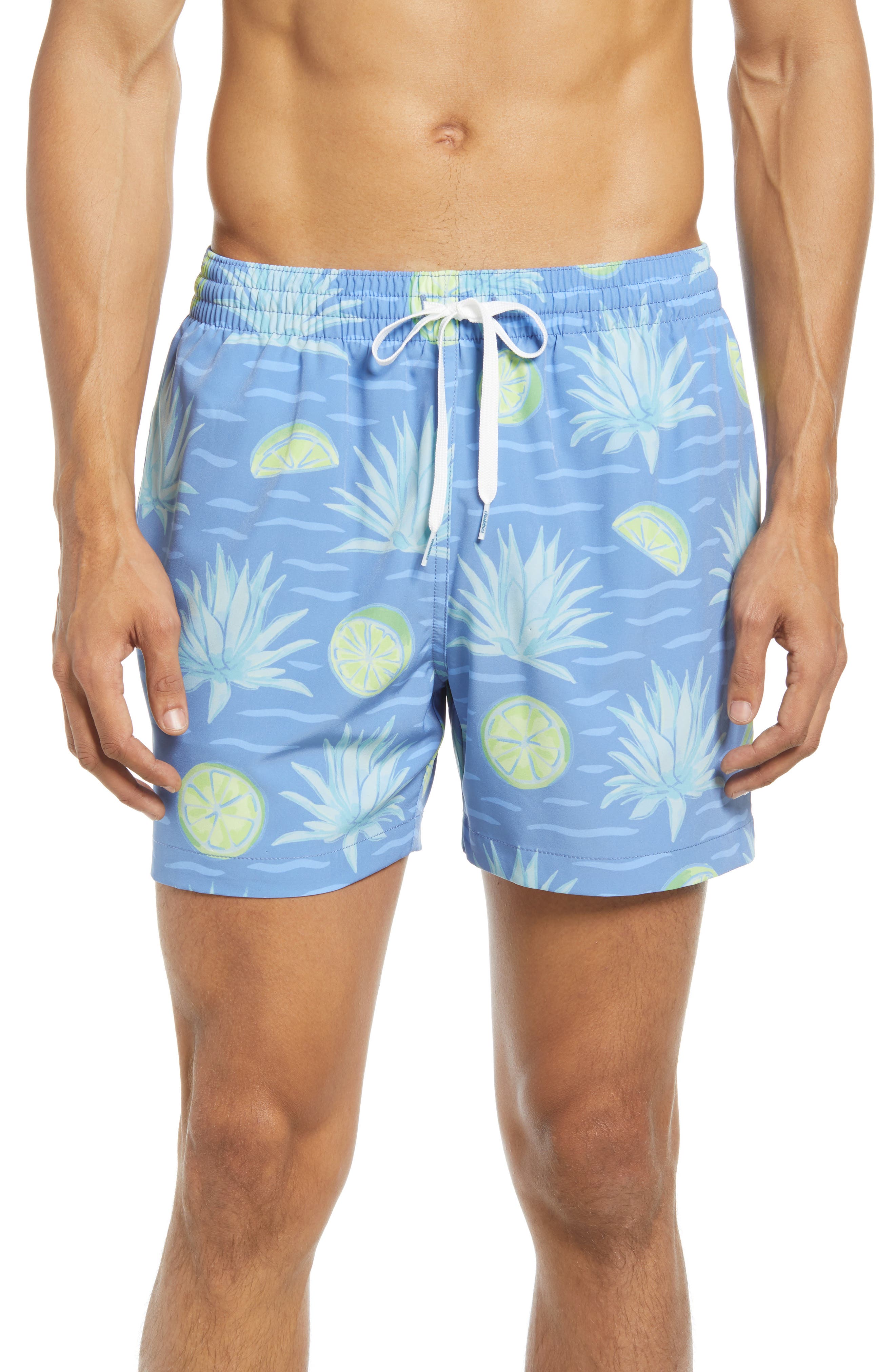 Mens Pineapple Pattern Summer Holiday Swim Trunks Beach Shorts Cargo Shorts
