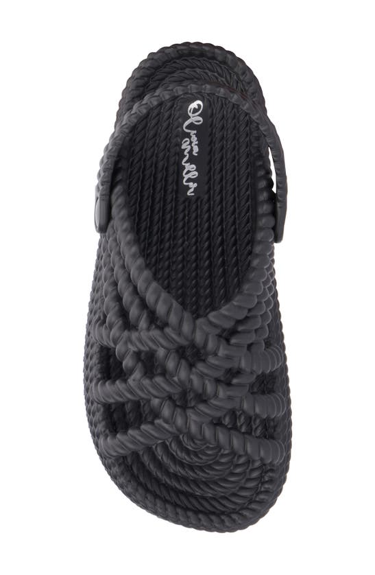 Shop Olivia Miller Jazzy Braid Sandal In Black