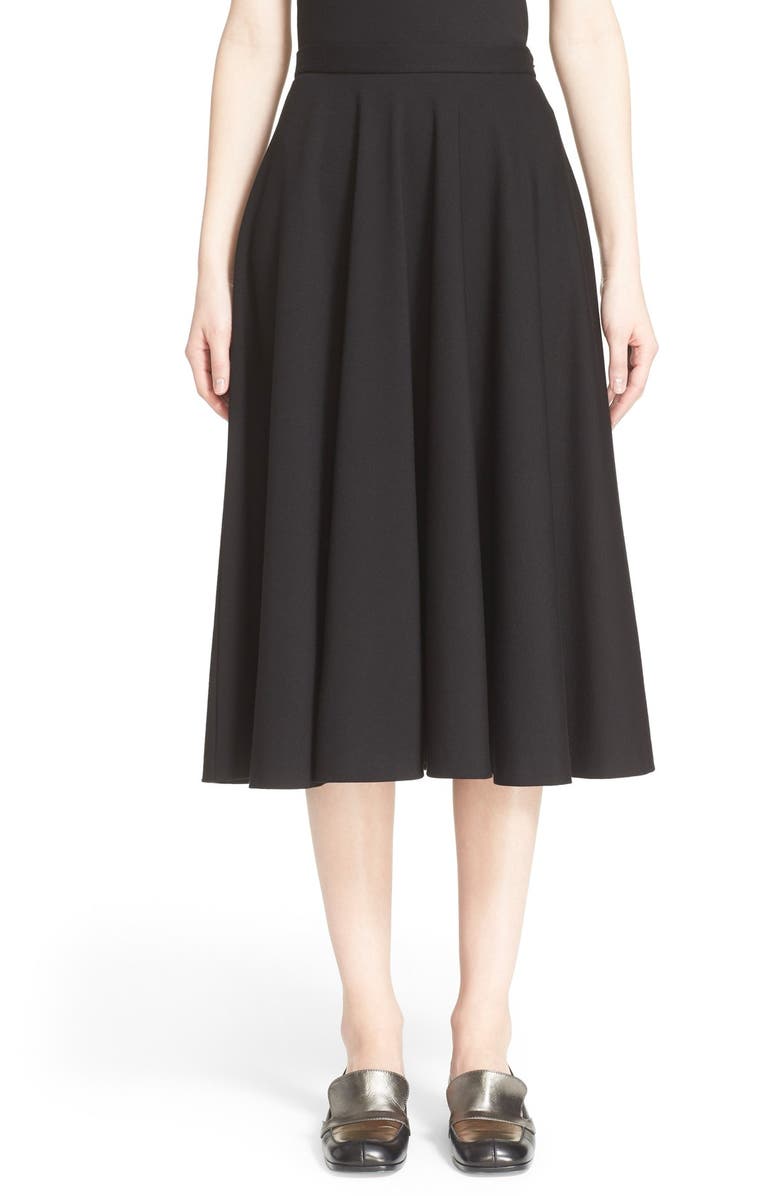 Tomas Maier 'Atomic' Jersey Pleated Midi Skirt | Nordstrom