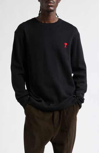 AMI PARIS Ami de Coeur Wool Crewneck Sweater Nordstrom