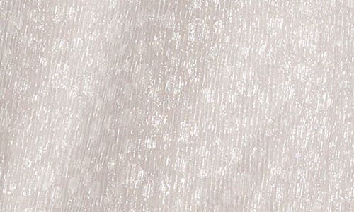 CHAUS CHAUS PLISSÉ V-NECK LONG SLEEVE MIDI DRESS