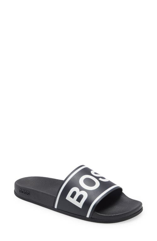 Bay Slide Sandal in Black