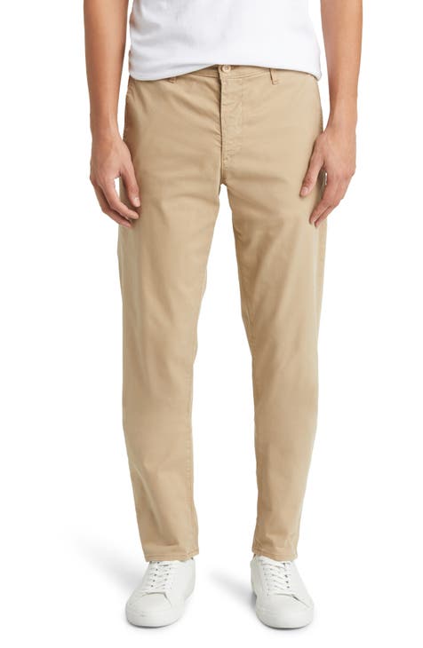 Men's Full Elastic Waist Pants by Falcon Bay | Khaki 40 x 30