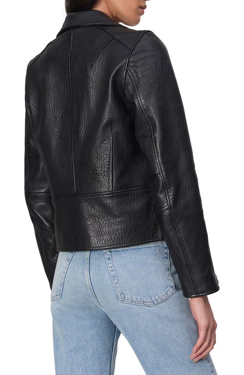 Shop Rag & Bone Arrow Leather Jacket In Black