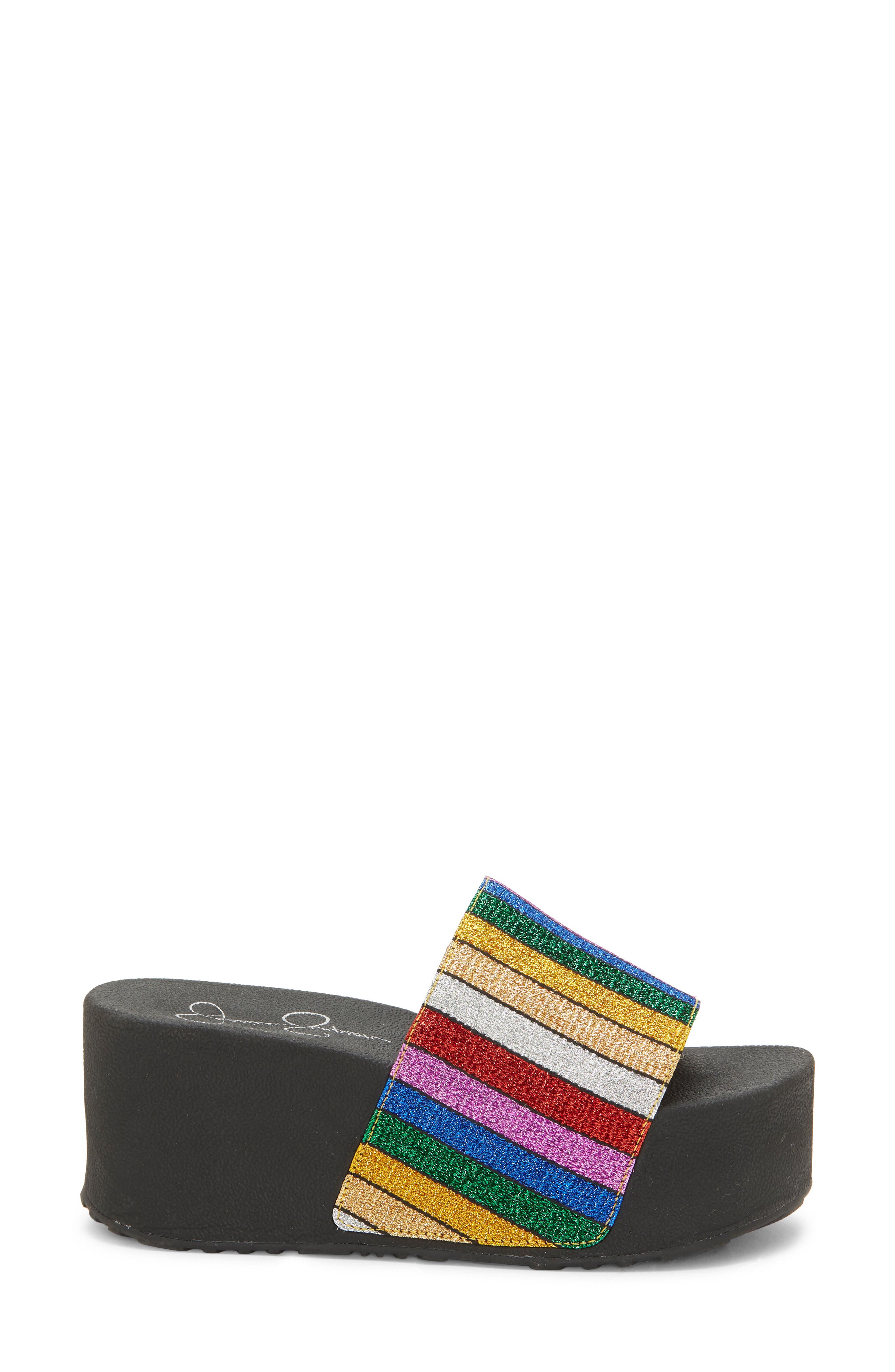 jessica simpson faille slide sandals