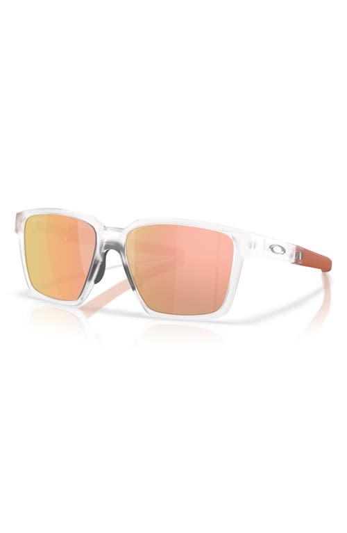 Oakley Actuator 57mm Prizm™ Square Sunglasses In Rose Gold