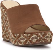 Shantelle wedge slide outlet sandal