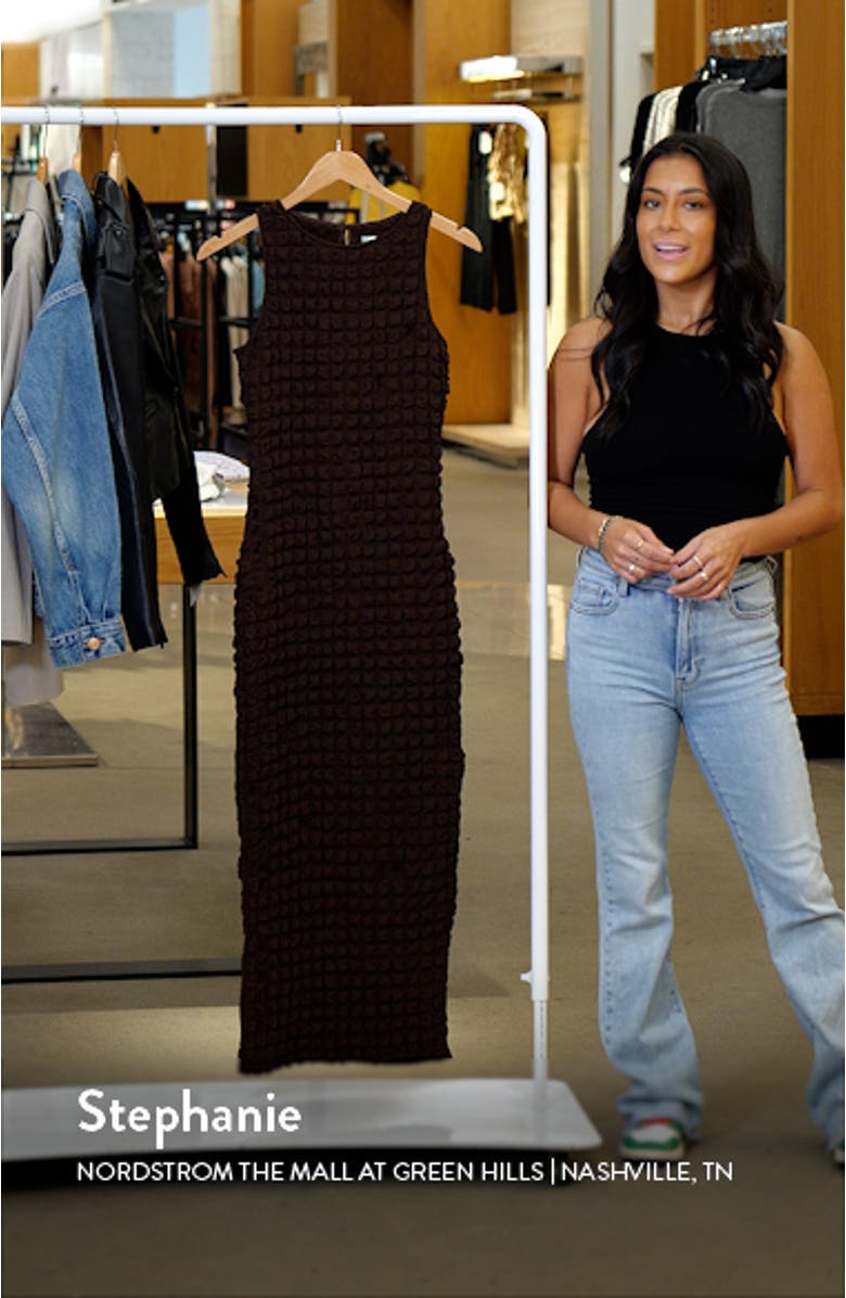 Rare London Popcorn Sleeveless Maxi Dress Nordstrom