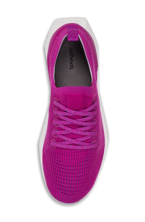 Allbirds Tree Flyer Running Shoe In Bloom Pink/blizzard