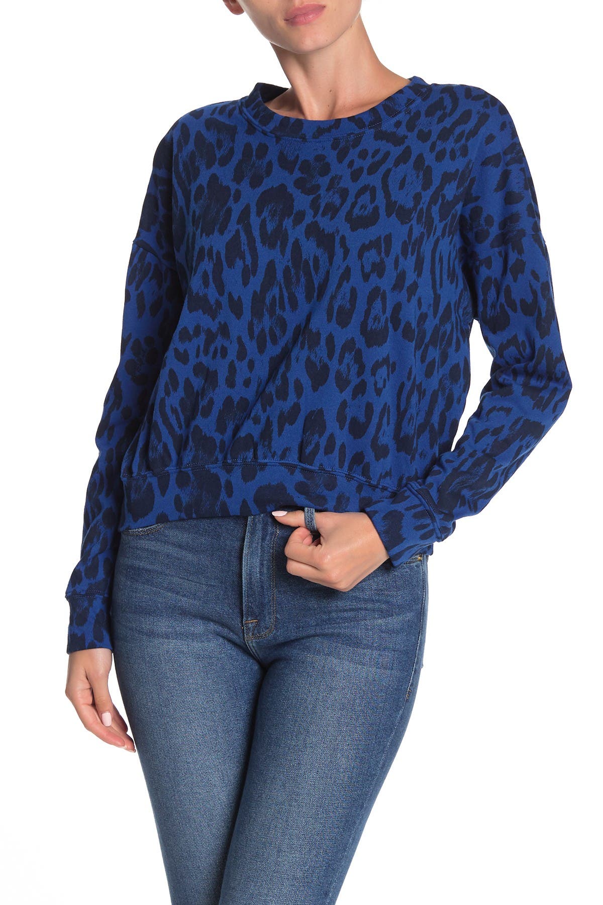 animal print sweatshirt