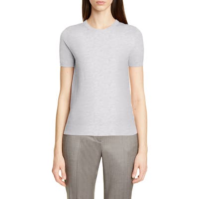 Boss Falyssa Merino Wool Knit Sweater, Grey