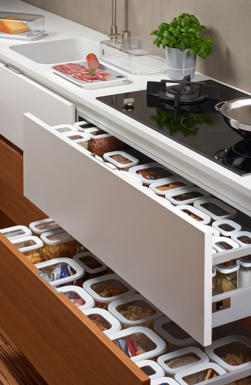 Mepal Modula 2-piece Storage Box Set In White