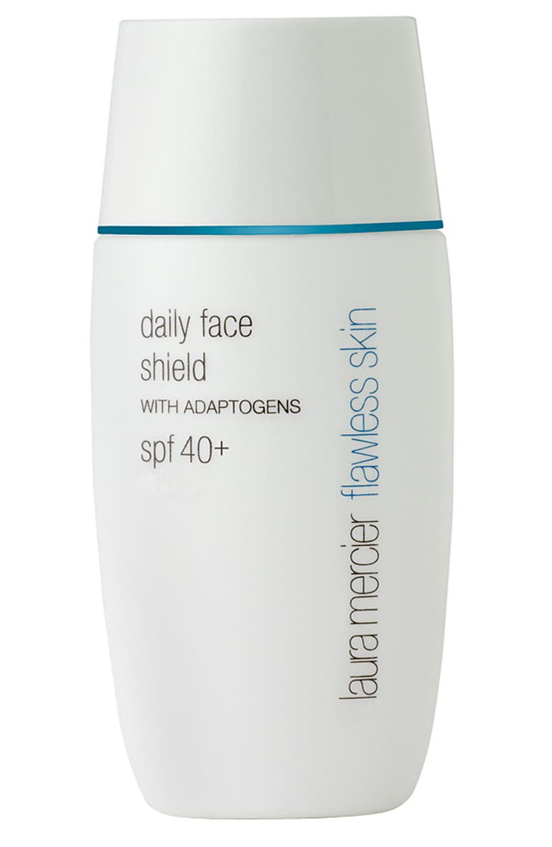 LAURA MERCIER 'Flawless Skin' Daily Face Shield with Adaptogens SPF 40+, Main, color, 000