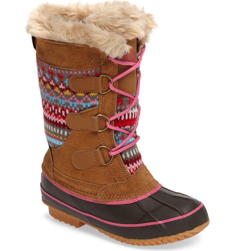 KHOMBU Rhone Waterproof Boot, Main, color, TAN