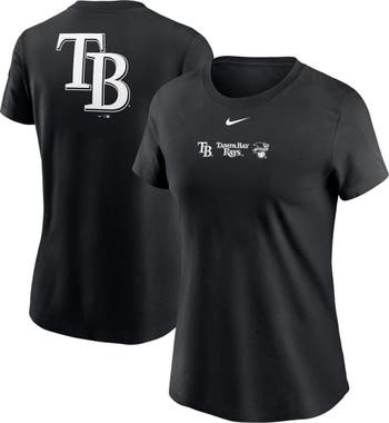 Nike Women's Nike Black Tampa Bay Rays Over Shoulder T-Shirt