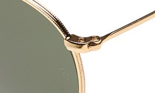 Shop Ray Ban Ray-ban Icons 53mm Retro Sunglasses In Gold/green