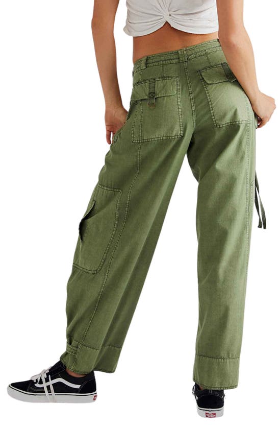 Free People One Step Ahead Parachute Pants In Sea Serpent | ModeSens