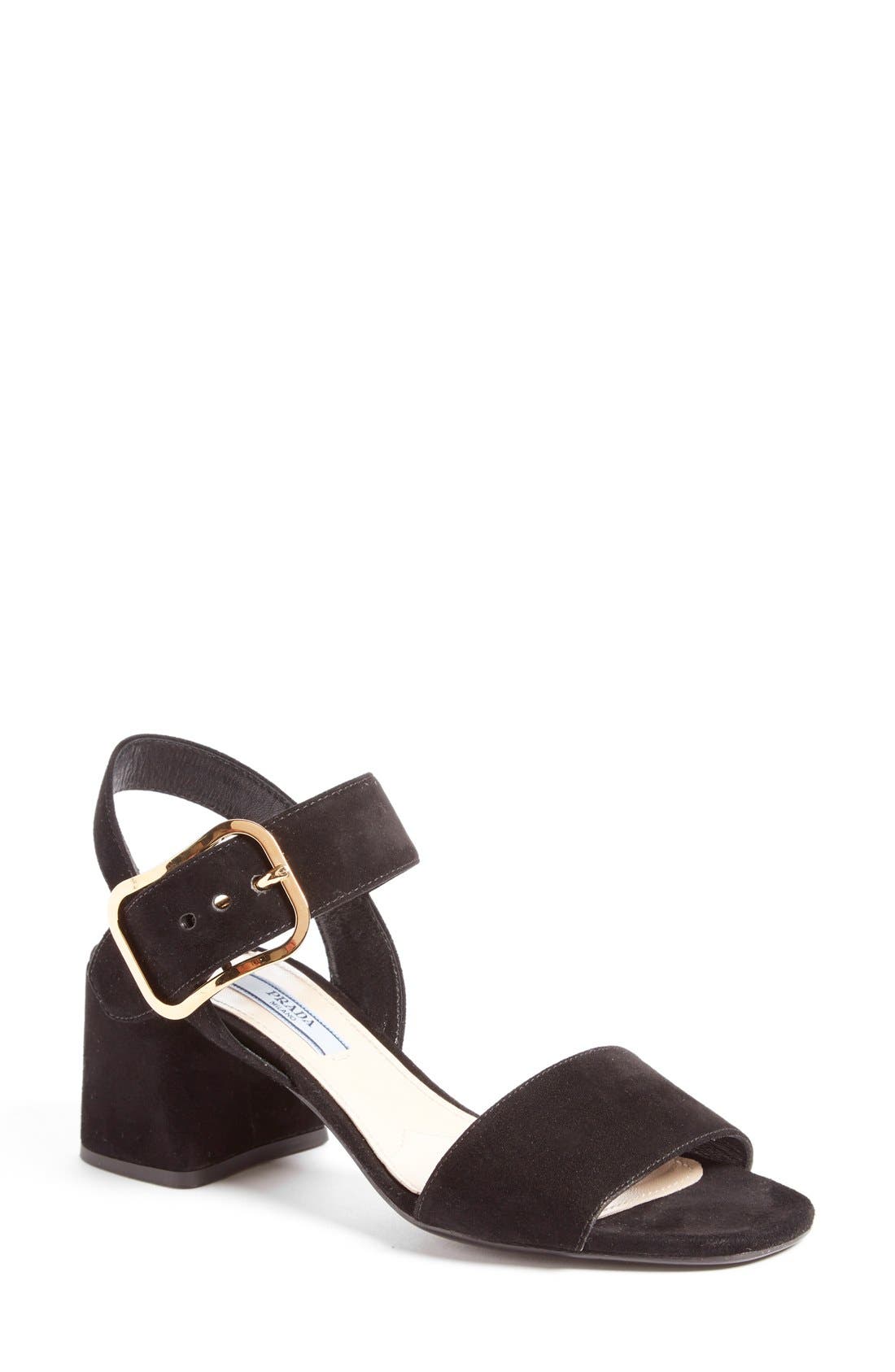 Prada Buckle Sandal (Women) Nordstrom