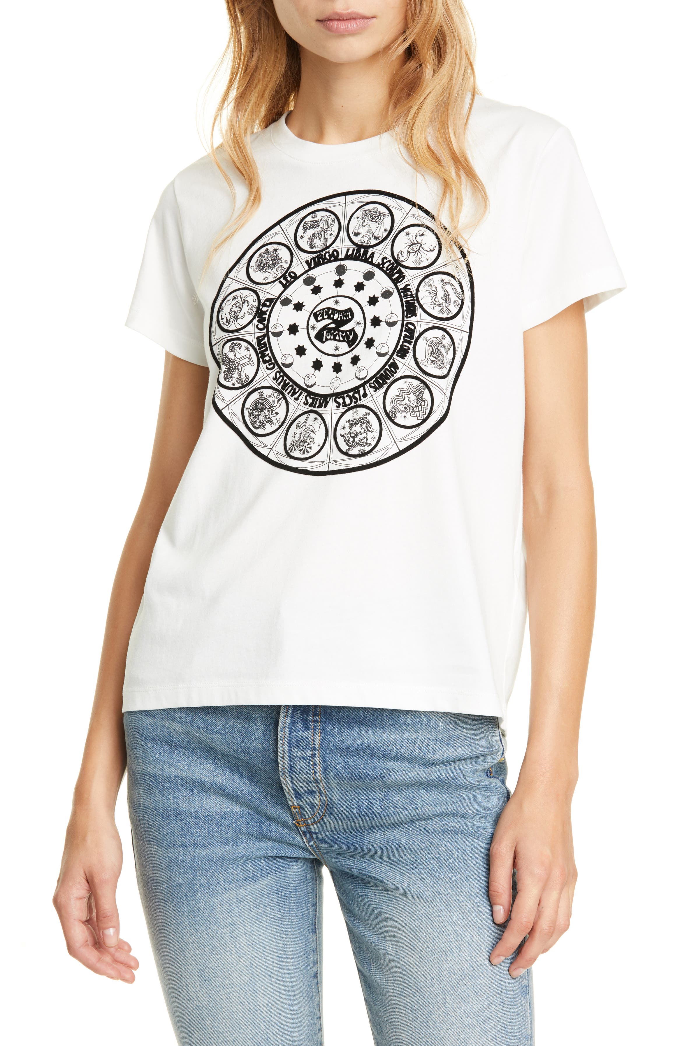 Tommy x zendaya zodiac shirt Clearance