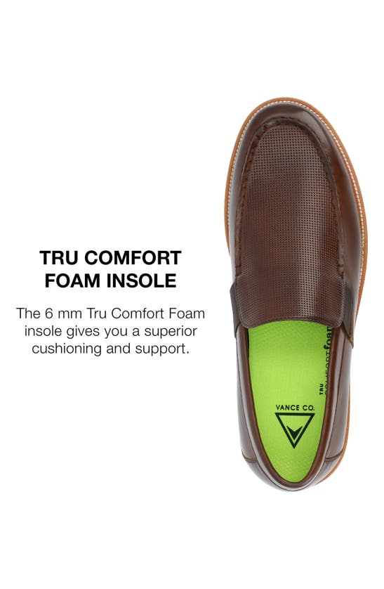 Vance Co. Dallas Tru Comfort Slip-on In Brown