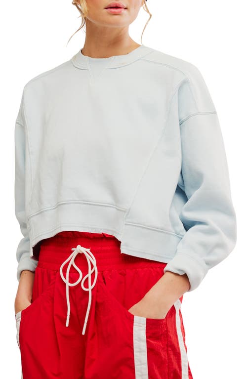 FREE PEOPLE FP MOVEMENT BY FREE PEOPLE FP MOVEMENT INTERCEPT COTTON BLEND SWEATSHIRT 