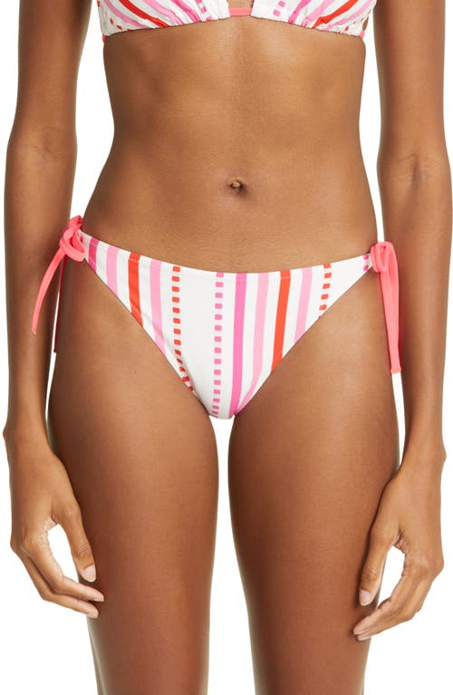 lemlem Eshe String Bikini Bottoms in Pink