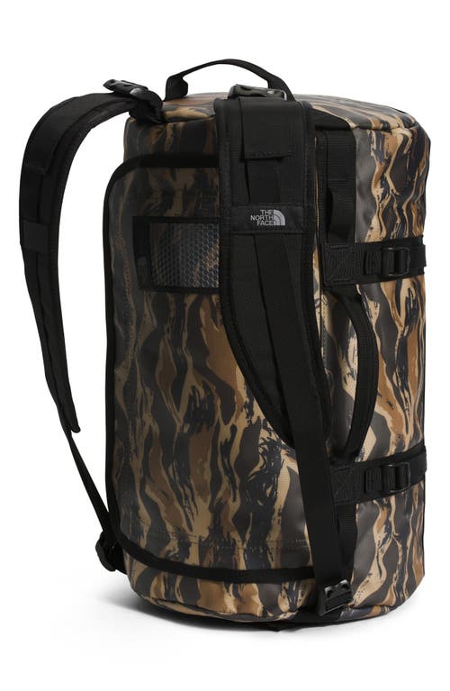The North Face Base Camp 31l Duffle Bag In New Taupe Green/tnf Black-npf