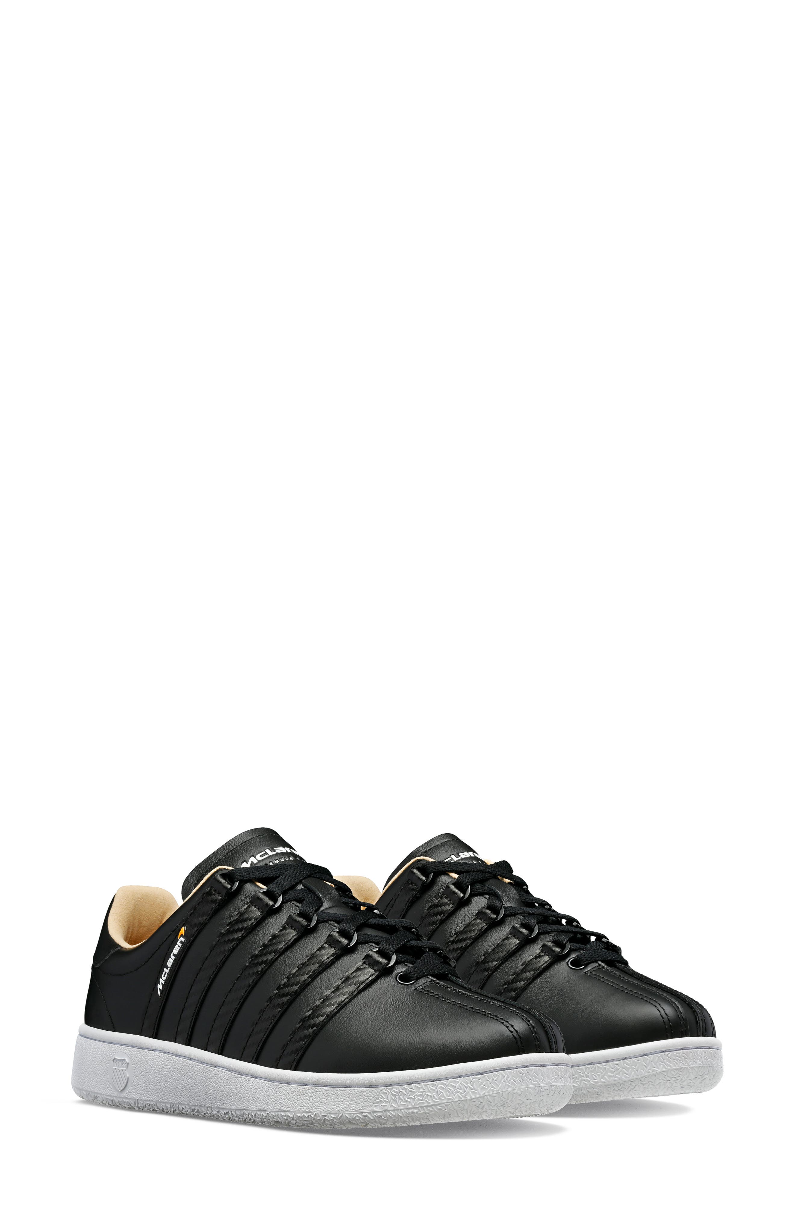 K-Swiss Men’s Slide SNDL X McLaren Sneaker – Easy Wear Slide Sandal With Contoured Footbed & Padded Strap