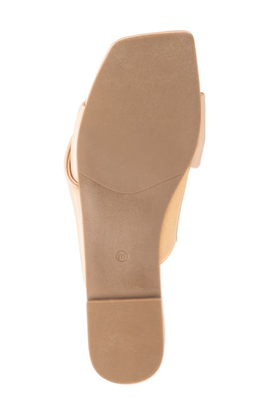 Fashion To Figure Women's Pamela Wide Width Flats In Beige