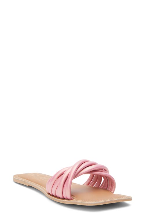 BEACH BY MATISSE Gale Slide Sandal in Pink