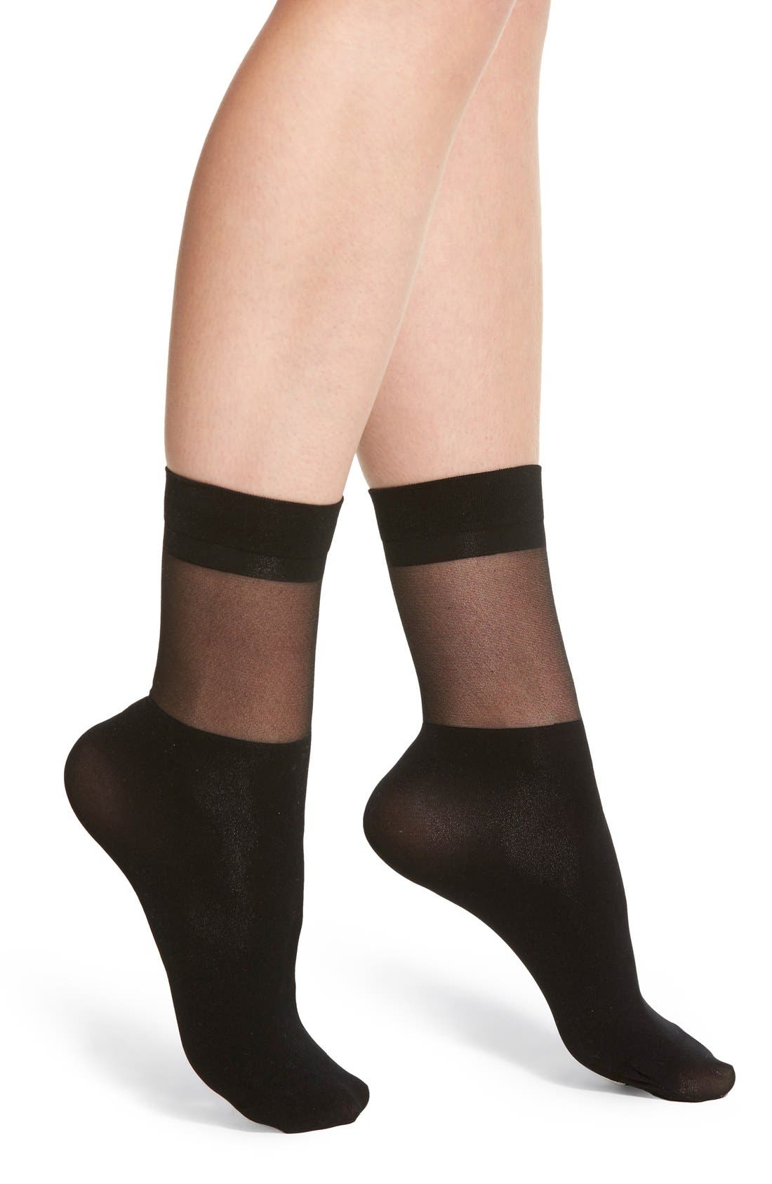 Chelsea28 Sheer Block Trouser Socks Nordstrom