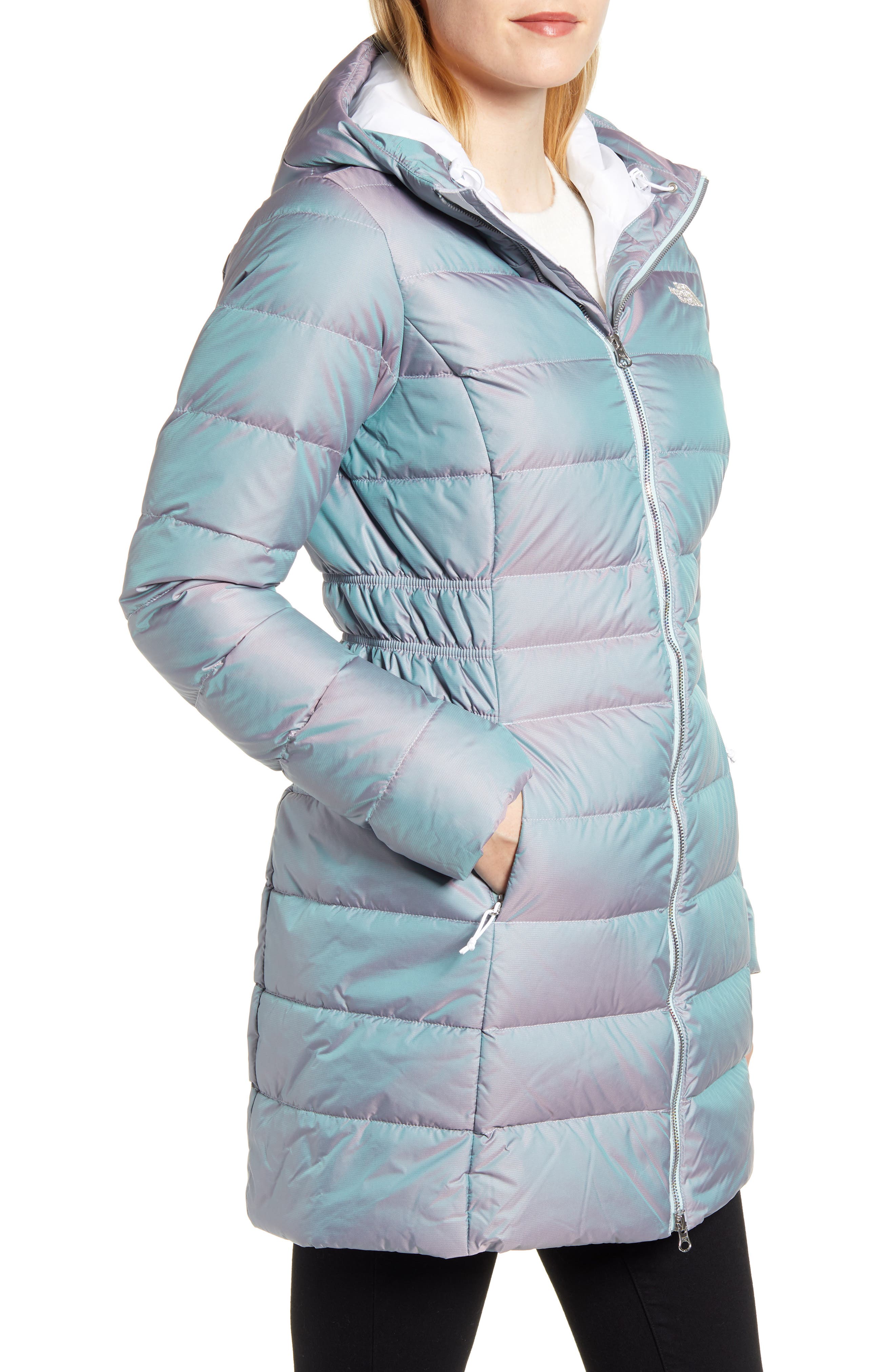 blue frost iridescent north face