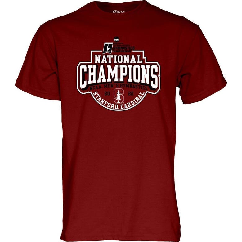 Blue 84 Gymnastics National Champions T-shirt In Cardinal | ModeSens