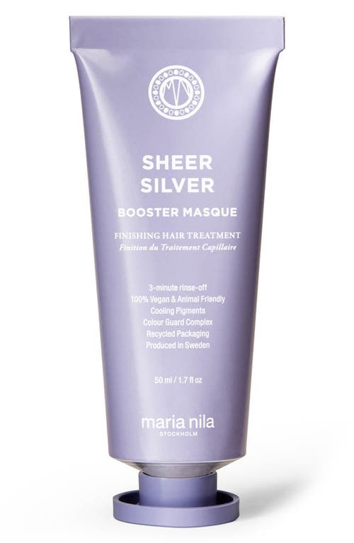 Shop Maria Nila Sheer Silver Booster Masque In No Color