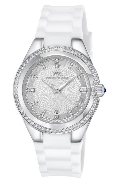 PORSAMO BLEU PORSAMO BLEU GUILIA INTERCHANGEABLE STRAP WATCH, 37MM 