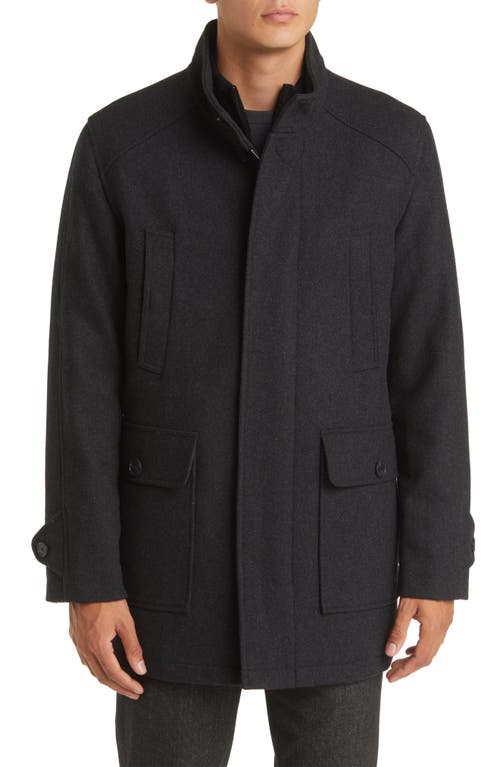UPC 196658622425 product image for Cole Haan Wool Blend Twill Field Jacket in Charcoal at Nordstrom, Size Small | upcitemdb.com