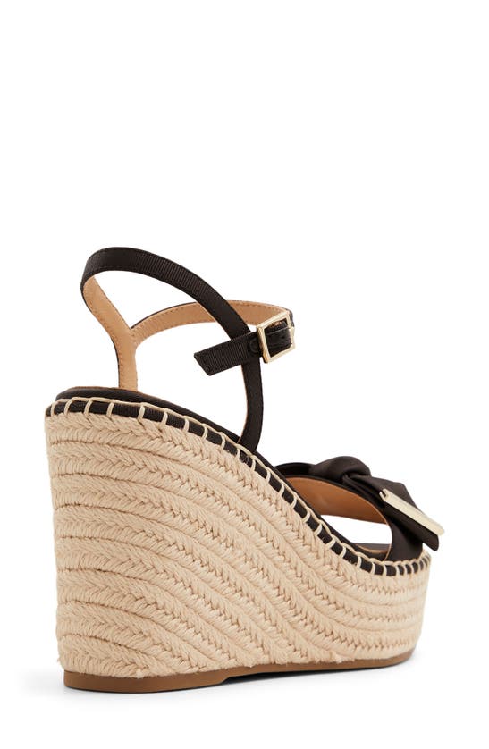 Shop Ted Baker Gia Espadrille Sandal In Black