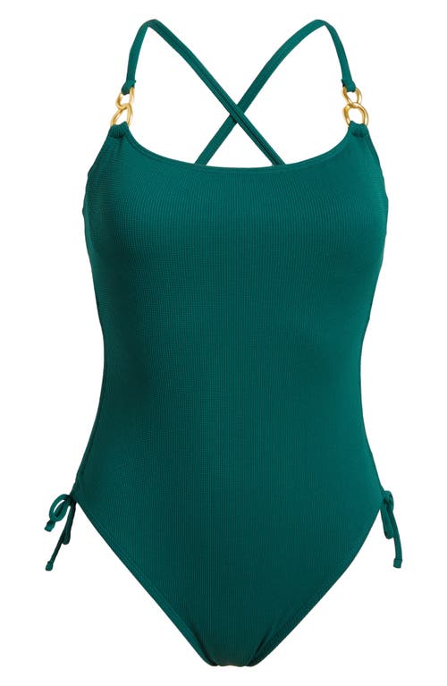 Bleu Rod Beattie Rod Beattie Ruched One-piece Swimsuit In Palma