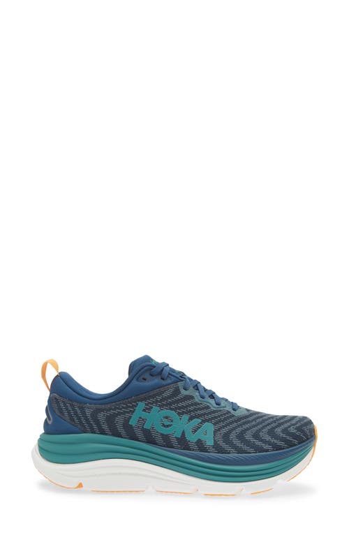 Shop Hoka Gaviota 5 Running Shoe In Midnight/oceanic