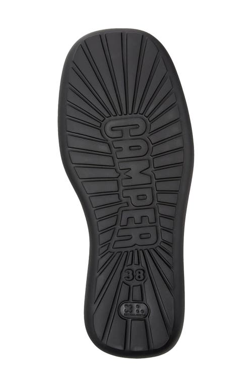 Camper Leather Ballerina Shoes In Black