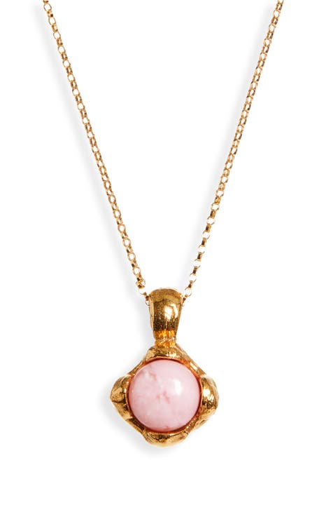 The Tramonto Opal Pendant Necklace