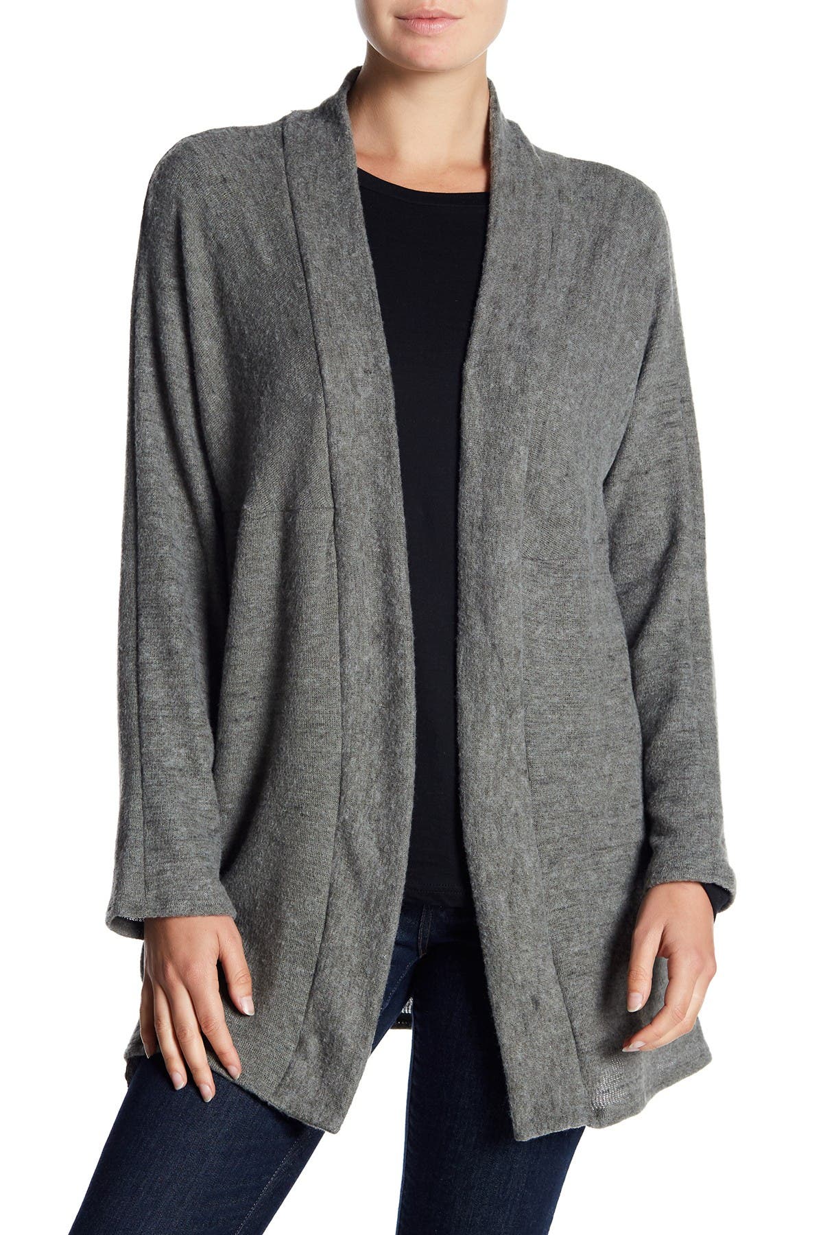 caslon open front cardigan