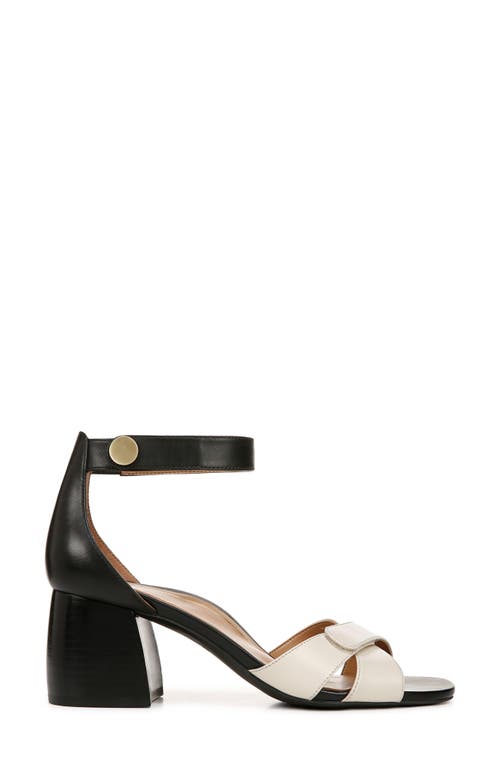 Shop Vionic Salinas Block Heel Sandal In Black/cream