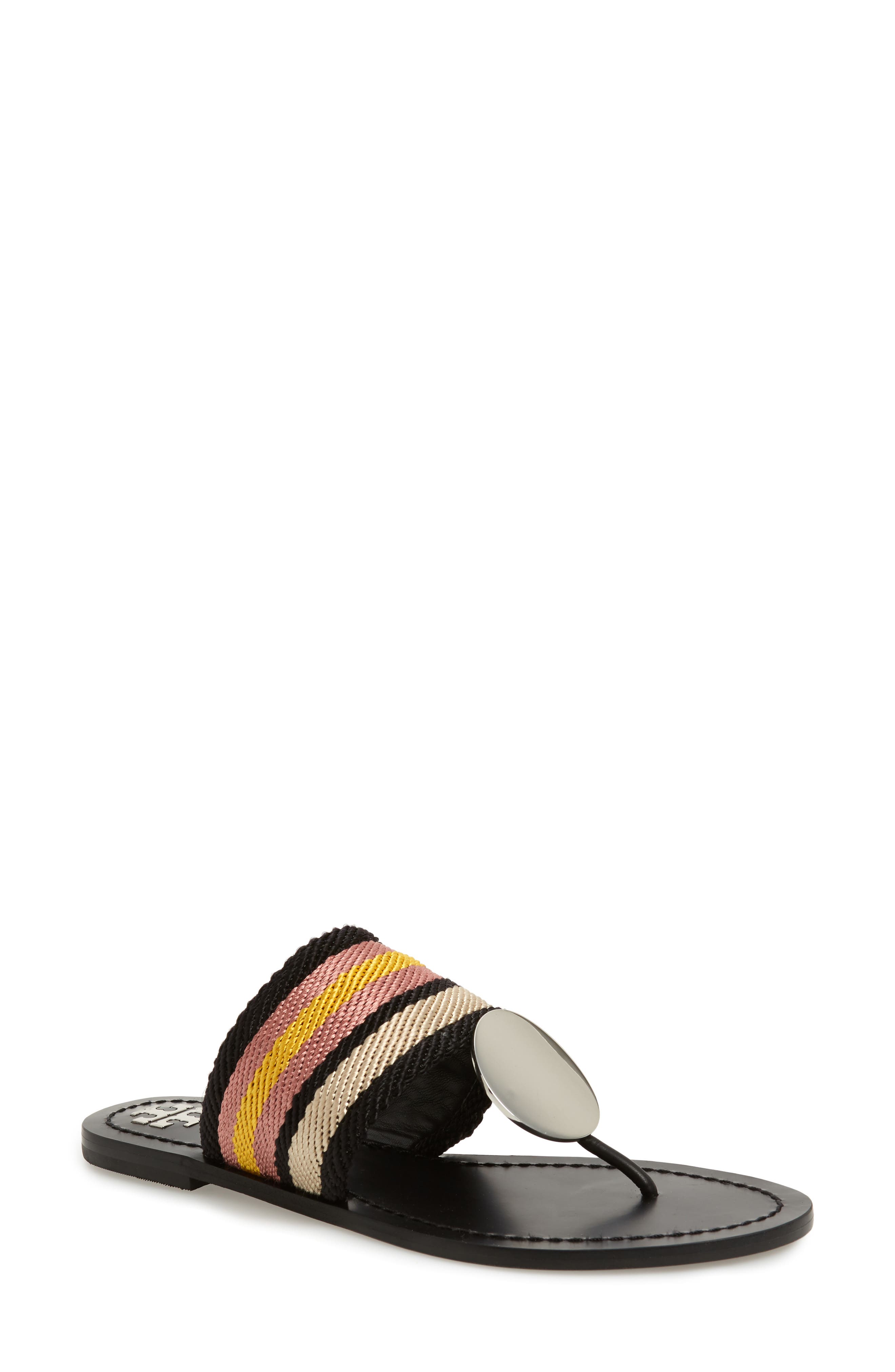 Tory Burch Patos Sandal- Black
