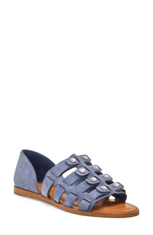 1.state Telle Studded Strappy Sandal In Blue