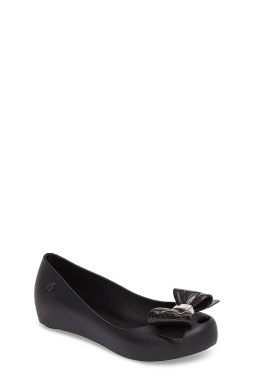 Mel By Melissa Ultragirl Sweet Iii Flat In Black