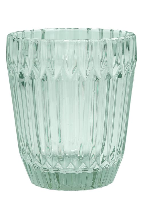 Fortessa Archie Set Of 6 Sage Double Old Fashioned Glasses In Verde